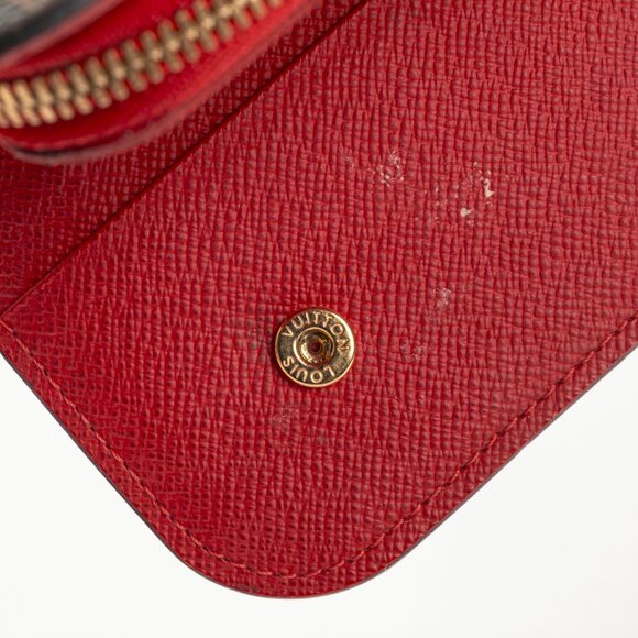 Louis Vuitton Insolite Monogram Canvas & Rouge Wallet - Picture 8 of 13